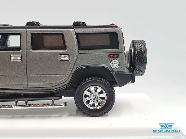 Xe Mô Hình Hummer H2 2008 1:64 Motor Helix ( Xám )