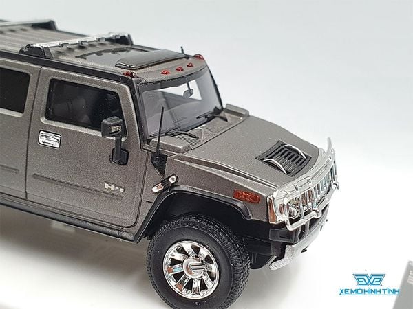 Xe Mô Hình Hummer H2 2008 1:64 Motor Helix ( Xám )
