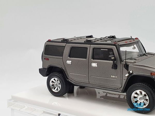 Xe Mô Hình Hummer H2 2008 1:64 Motor Helix ( Xám )