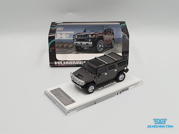 Xe Mô Hình Hummer H2 2008 1:64 Motor Helix ( Xám )