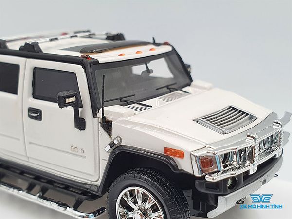 Xe Mô Hình Hummer H2 2008 1:64 Motor Helix ( Trắng )