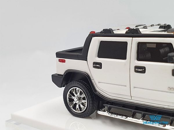 Xe Mô Hình Hummer H2 2008 1:64 Motor Helix ( Trắng )