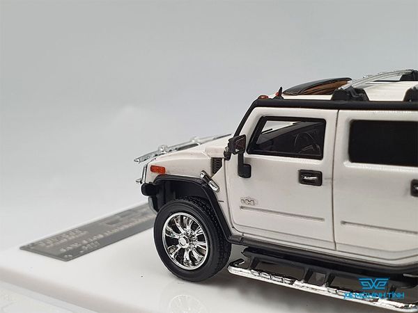 Xe Mô Hình Hummer H2 2008 1:64 Motor Helix ( Trắng )