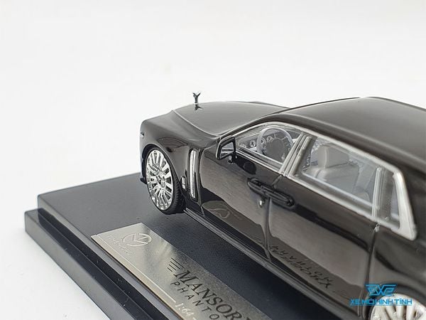 Xe Mô Hình Rolls Royce Phantom Mansory 1:64 Time Micro ( Đen )