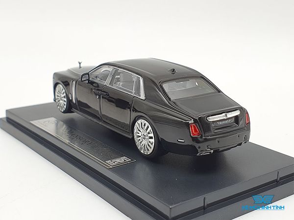 Xe Mô Hình Rolls Royce Phantom Mansory 1:64 Time Micro ( Đen )