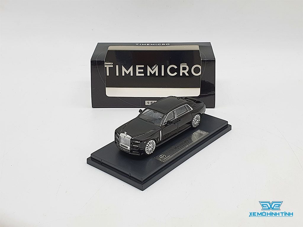 Xe Mô Hình Rolls Royce Phantom Mansory 164 Time Micro  Đen   Shop Xe Mô  Hình Tĩnh