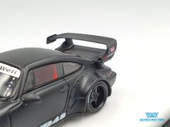 Xe Mô Hình Porsche Rauh-Welt Stella Artois 1:64 Time Micro x Moxtoys ( Đen )