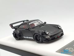 Xe Mô Hình Porsche Rauh-Welt Stella Artois 1:64 Time Micro x Moxtoys ( Đen )