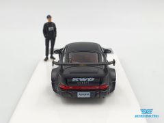 Xe Mô Hình Porsche Rauh-Welt Stella Artois 1:64 Time Micro x Moxtoys ( Đen )