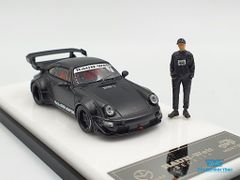 Xe Mô Hình Porsche Rauh-Welt Stella Artois 1:64 Time Micro x Moxtoys ( Đen )