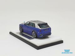 Xe Mô Hình Rolls Royce Culinan Mansory Có Kèm Figure 1:64 Time Model ( Xanh Mui Bạc )