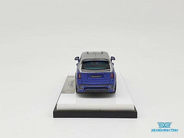 Xe Mô Hình Rolls Royce Culinan Mansory Có Kèm Figure 1:64 Time Model ( Xanh Mui Bạc )