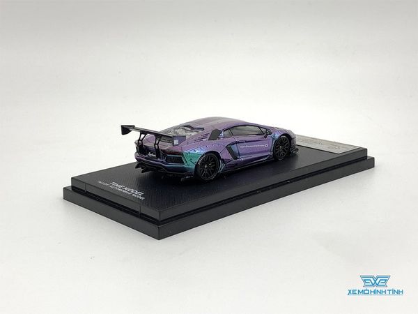 Xe Mô Hình Lamborghini Aventador LP700-4 LB Time Model 1:64 ( Tím biến màu )