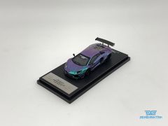 Xe Mô Hình Lamborghini Aventador LP700-4 LB Time Model 1:64 ( Tím biến màu )