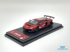 Xe Mô Hình Lamborghini Aventador Coca-Cola 1:64 Time Model ( Đỏ )