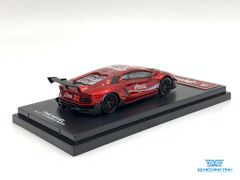 Xe Mô Hình Lamborghini Aventador Coca-Cola 1:64 Time Model ( Đỏ )