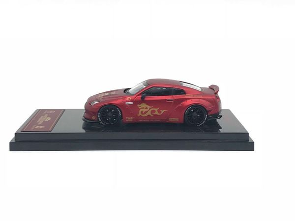 Xe Mô Hình Nissan GTR R35 Chinese Dragon 1:64 Time Model ( Đỏ )