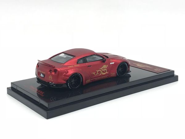 Xe Mô Hình Nissan GTR R35 Chinese Dragon 1:64 Time Model ( Đỏ )