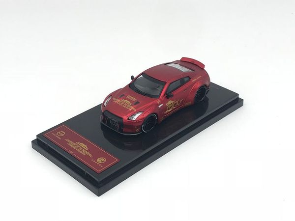 Xe Mô Hình Nissan GTR R35 Chinese Dragon 1:64 Time Model ( Đỏ )