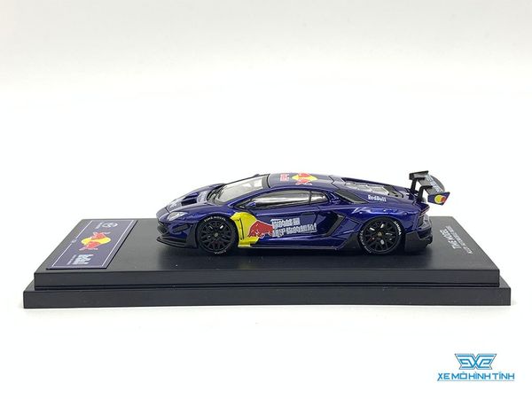 Xe Mô Hình Lamborghini Aventador Red Bull 1:64 TimeModel ( Red Bull )