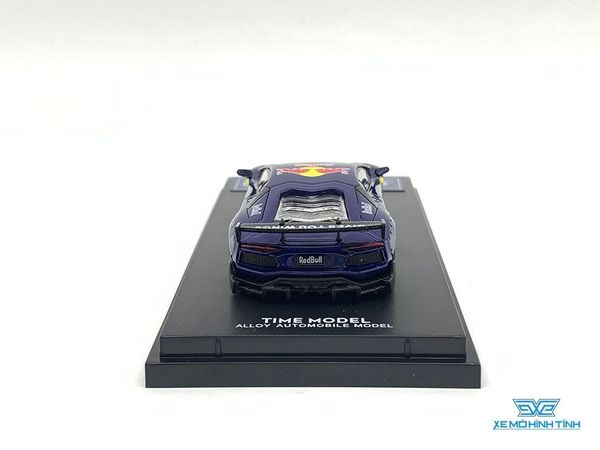 Xe Mô Hình Lamborghini Aventador Red Bull 1:64 TimeModel ( Red Bull )