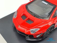 Xe Mô Hình Lamborghini Aventador Lp700-4 1:64 Time Micro ( Supreme Đỏ )