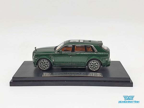 Xe Mô Hình Rolls Royce Mansory Cullinan 1:64 Time Model ( Xanh Ngọc )