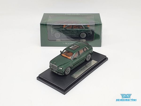 Xe Mô Hình Rolls Royce Mansory Cullinan 1:64 Time Model ( Xanh Ngọc )