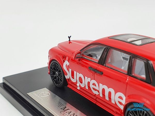Xe Mô Hình Rolls Royce Mansory Cullinan 1:64 Time Micro ( Supreme Đỏ )