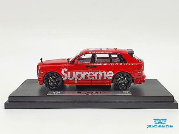Xe Mô Hình Rolls Royce Mansory Cullinan 1:64 Time Micro ( Supreme Đỏ )