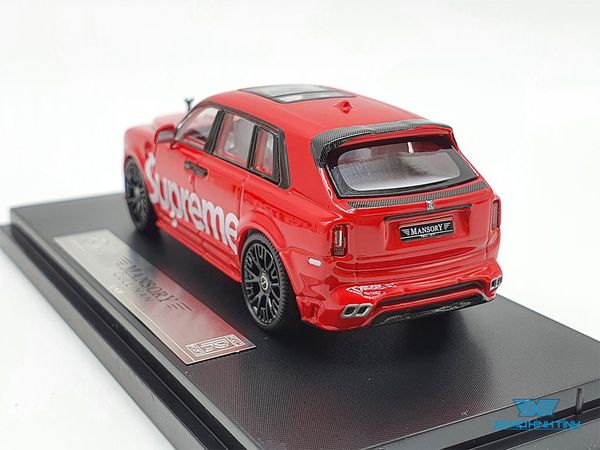 Xe Mô Hình Rolls Royce Mansory Cullinan 1:64 Time Micro ( Supreme Đỏ )