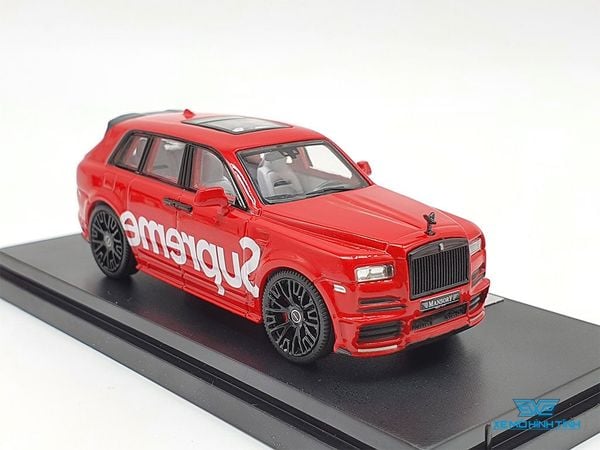Xe Mô Hình Rolls Royce Mansory Cullinan 1:64 Time Micro ( Supreme Đỏ )