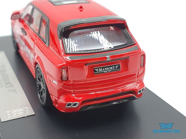 Xe Mô Hình Rolls Royce Mansory Cullinan 1:64 Time Micro ( Supreme Đỏ )