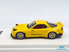 Xe Mô Hình Rocket Bunny Mazda RX-7 (FD3S) 1:64 Time Micro (Vàng)