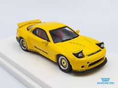 Xe Mô Hình Rocket Bunny Mazda RX-7 (FD3S) 1:64 Time Micro (Vàng)