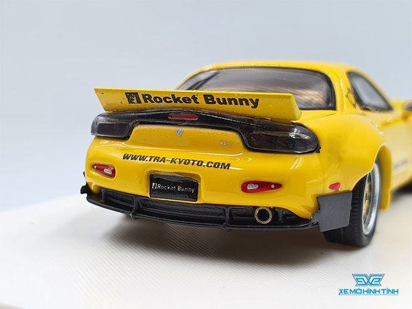 Xe Mô Hình Rocket Bunny Mazda RX-7 (FD3S) 1:64 Time Micro (Vàng)