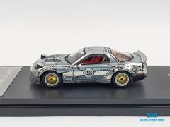 Xe Mô Hình Mazda RX-7 1:64 Time Micro ( Crom )