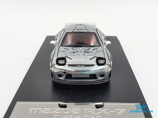 Xe Mô Hình Mazda RX-7 1:64 Time Micro ( Crom )