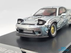 Xe Mô Hình Mazda RX-7 1:64 Time Micro ( Crom )