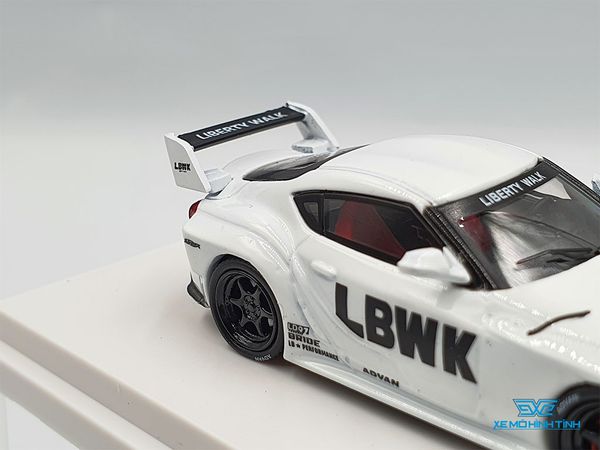 Xe Mô Hình Toyota Supra LBWK 1:64 Time Model ( Trắng )