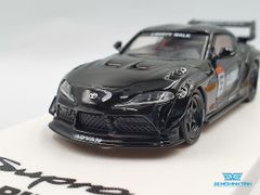 Xe Mô Hình Toyota Supra LBWK 1:64 Time Micro ( Đen )