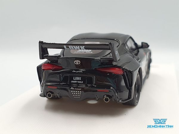 Xe Mô Hình Toyota Supra LBWK 1:64 Time Micro ( Đen )