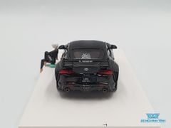 Xe Mô Hình Toyota Supra LBWK 1:64 Time Micro ( Đen )