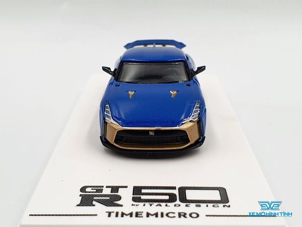 Xe Mô Hình Mazda 1:64 Time Micro (Xanh Dương)