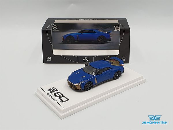 Xe Mô Hình Mazda 1:64 Time Micro (Xanh Dương)