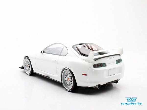 Xe Mô Hình Toyota Enrique Munoz Twin Turbo ERM Supra 1:18 Top Marques ( Trắng )