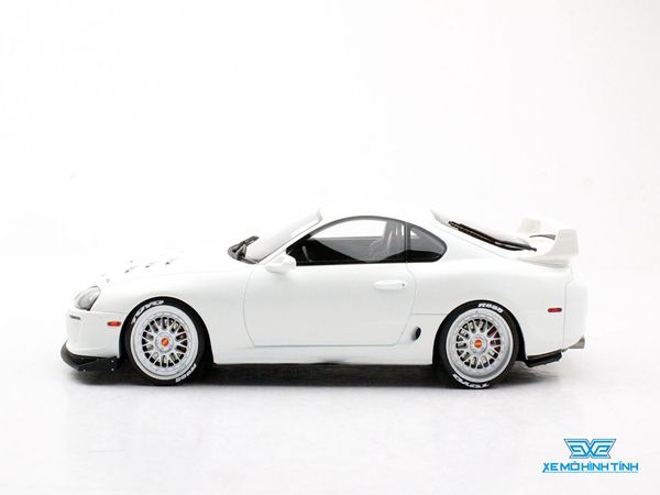 Xe Mô Hình Toyota Enrique Munoz Twin Turbo ERM Supra 1:18 Top Marques ( Trắng )