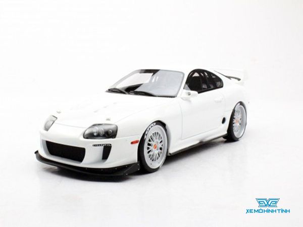 Xe Mô Hình Toyota Enrique Munoz Twin Turbo ERM Supra 1:18 Top Marques ( Trắng )