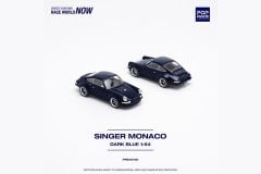 Xe Mô Hình Singer Monaco 1:64 Pop race ( Midnigth Blue )