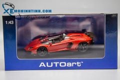 Xe Mô Hình Lamborghini Aventador J 1:43 Autoart (Đỏ)